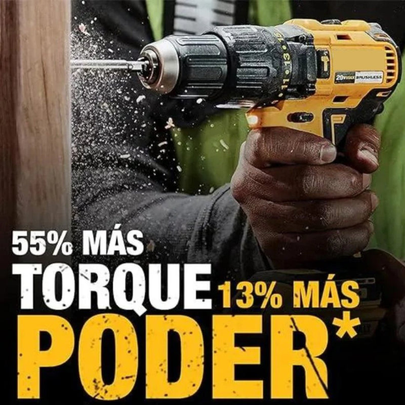 [OFERTA LIMITADA] Kit de Taladro Inalámbrico + Herramientas (más de 40 piezas) de Regalo